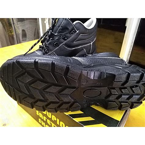 Generic Safety Boots Anti Static Oil Acid Resistant Black Best