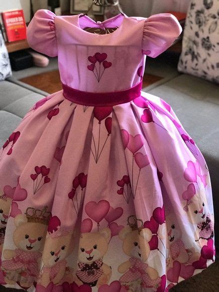 Vestido Temático Luxo Ursa Princesa Elo7 Produtos Especiais en 2024