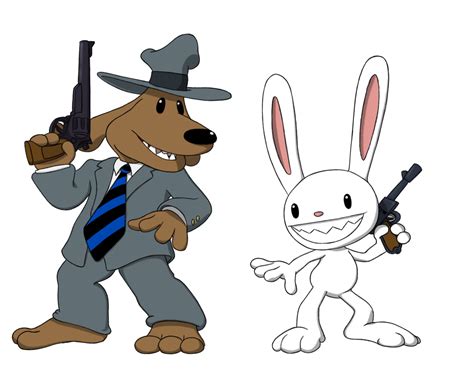 Sam And Max Chibis By Equilibrik On Deviantart