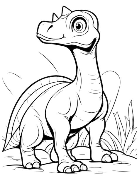 Coloriages Et Livres De Coloriage Dinosaures Dans La Jungle Pour