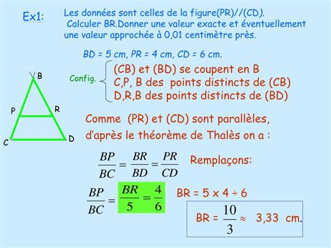 Ppt Theoreme De Thales Powerpoint Presentation Free Download Id