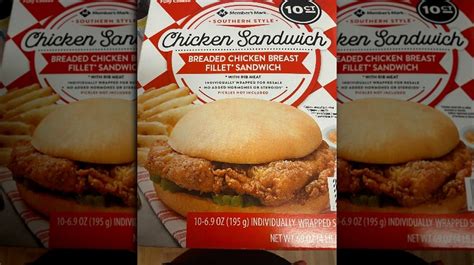 Members Mark Chicken Sandwich Design Corral