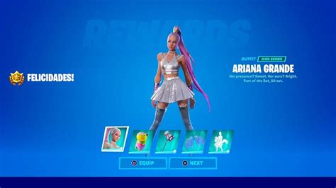 SKIN DE ARIANA GRANDE EN LA TAQUILLA DE FORTNITE YouTube