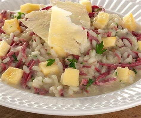 Risoto De Carne Seca E Queijo Coalho Paganini