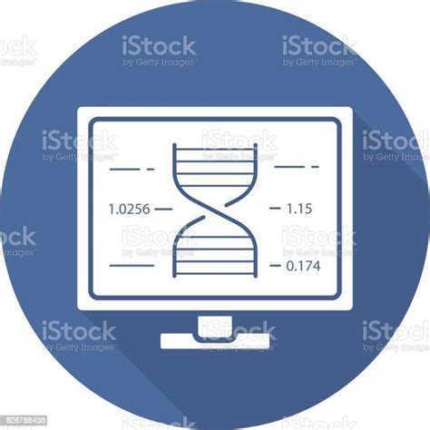 연구실 컴퓨터 아이콘 그림자에 대한 스톡 벡터 아트 및 기타 이미지 그림자 긴 수학 공식 Istock