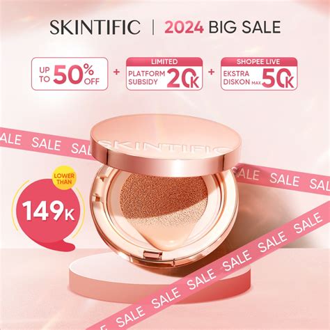 Jual Official Big Sale Skintific All Perfect Cushion Ml