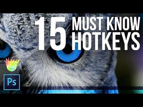 15 Photoshop Hotkeys Everyone Should Know - Photoshop CC Tutorial : r ...