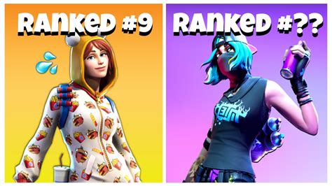 Top 10 Tryhard Battle Pass Skins In Fortnite Chapter 2 Fortnite Sweaty