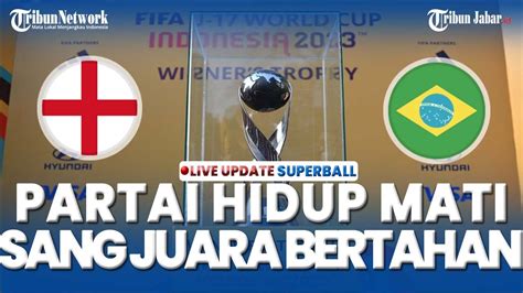 SUSUNAN PEMAIN Inggris U17 VS Brazil U17 Di Jakarta International