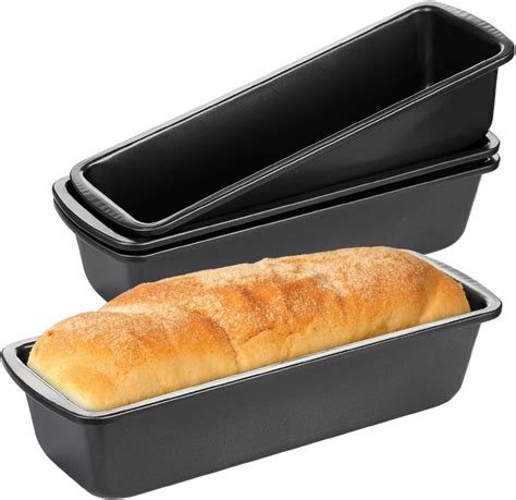 Amazon Sliner Pcs Loaf Pan X Inch Long Bread Loaf Pan