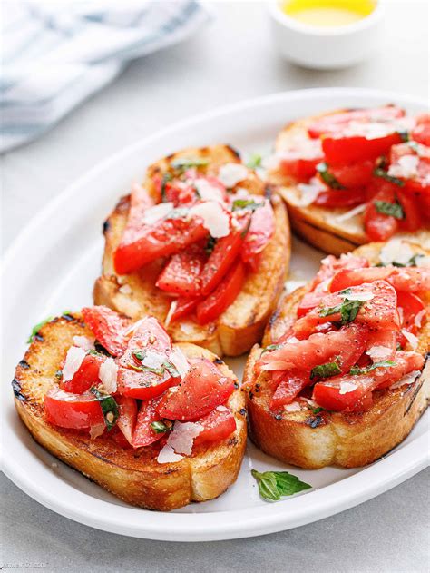 Easy Tomato Bruschetta Recipe How To Make Bruschetta Eatwell101