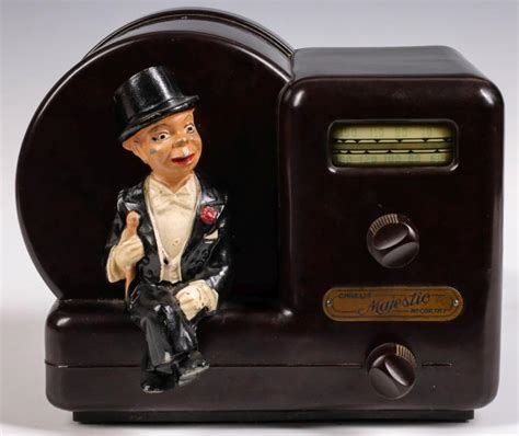 Sold At Auction A Circa 1940 Majestic Radio With Charlie Mccarthy