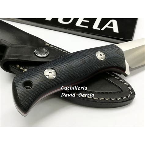 Muela Tuareg M Micarta Negra Azul