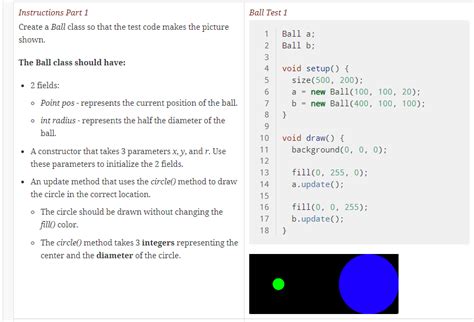 Solved Assignment Instructions Create A Point Class With All Chegg