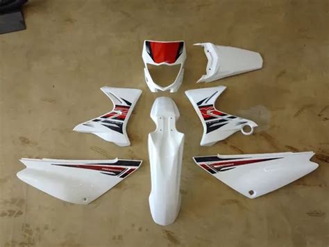 Kit Plasticos Yamaha Xtz Blanco Con Cubre Ptica En Venta En Lobos