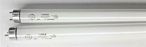 2x Ge F15t8d 15w T8 6500k Daylight 18 Fluorescent Linear Tube Light Bulb 10134 Ebay