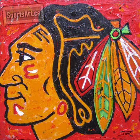 Blackhawks - Sports Art