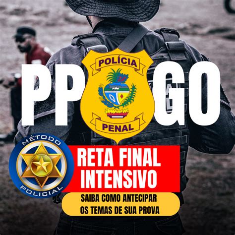 M Todo Policial Intensivo Reta Final Ppgo Pol Cia Penal