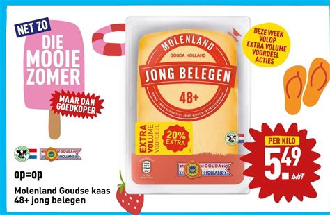 Molenland Goudse Kaas 48 Jong Belegen Aanbieding Bij ALDI