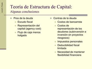 Estructura De Capital MM PPT Descarga Gratuita