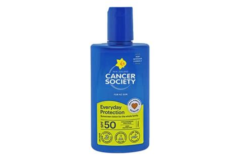 Cancer Society Of Nz Everyday Sunscreen Lotion Sunscreens Consumer Nz