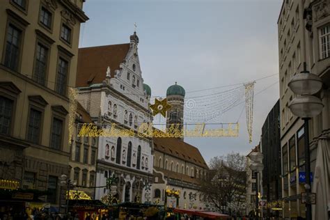 The Munich Christmas Markets Editorial Photography - Image of european ...