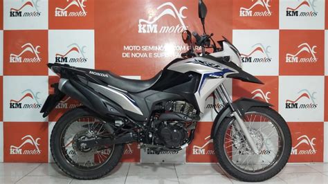 Honda XRE 190 ABS 2019 Prata KM Motos Sua Loja De Motos Semi Novas