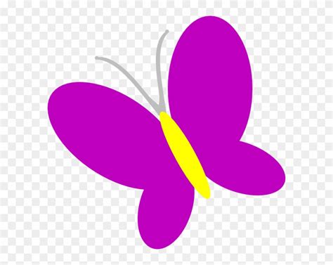 Purple Butterfly Flower Clip Art Purple Butterfly Clipart Free