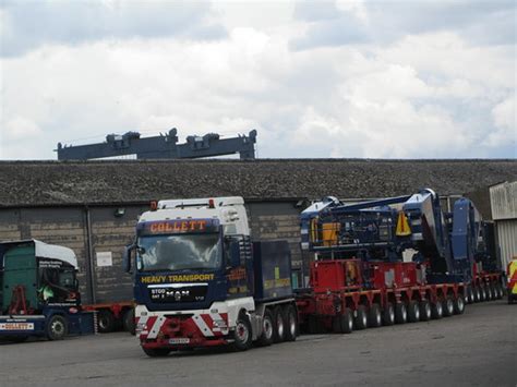 Man Collett Heavy Haulage Seen At Collett S Mistral Poin Flickr