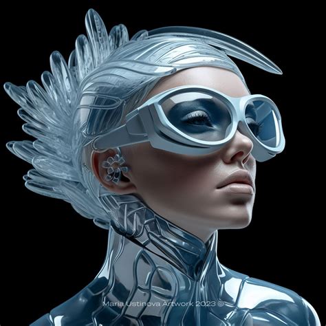 Futuristic characters on Behance