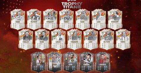 Fifa 23 Trophy Titans Tracker Alle Upgrades Der Heroes Und Icons Im