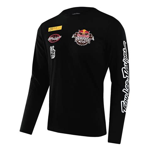 Troy Lee Designs T Shirt Manches Longues TLD X Red Bull Rampage Lockup