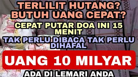 Alhamdulilah Terbukti Nyata Doa Mustajab Penarik Pintu Rezeki