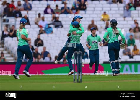 2 August 2021 London UK Jo Gardener Of The Oval Invincibles Catch