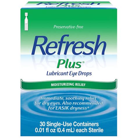 Refresh Plus Lubricant Eye Drops Walgreens