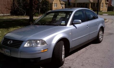 Sell Used 2003 Volkswagen Passat GLS Sedan 4 Door 1 8L In Houston