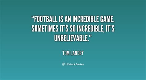 Tom Landry Football Quotes. QuotesGram