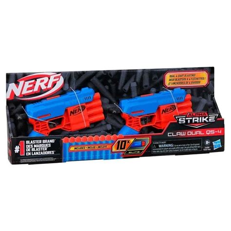 NERF Alpha Strike Claw Dual QS-4 - Blaster-Time