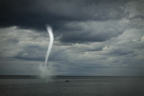 Watch Large ‘waterspout Tornado Off Coast Of Brittany