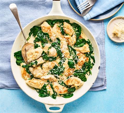 Creamy Spinach Chicken Recipe Bbc Good Food