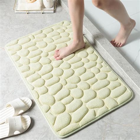 Tapis De Salle De Bain En Mousse M Moire De Forme Antid Rapant Doux