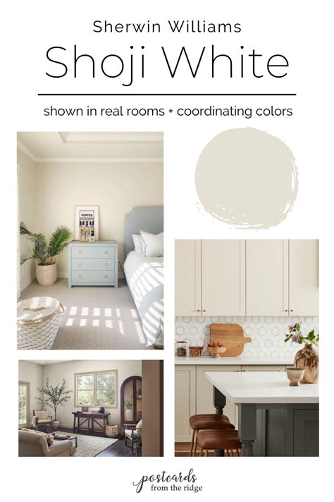 Discover the Elegance of Sherwin Williams Shoji White