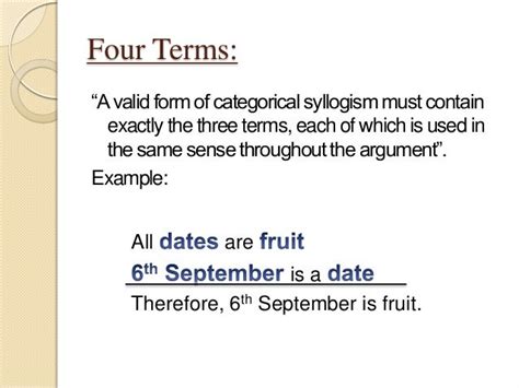 Logic Formal Fallacies