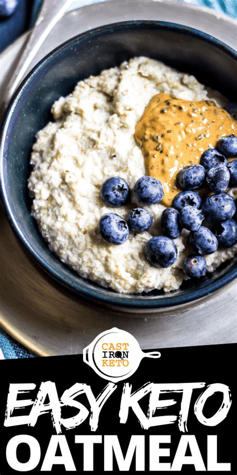 Keto Oatmeal Low Carb Porridge Artofit