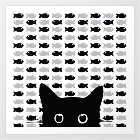 Crazy Cat Eyes Art Print by Cheyenne Gladfelter | Society6