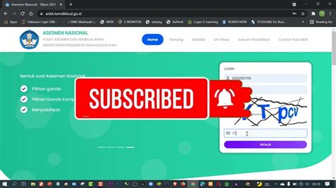 Cara Mengisi Data Sekolah Di Aplikasi ANBK YouTube