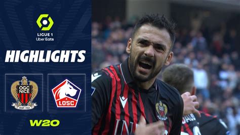 Ogc Nice Losc Lille Highlights Ogcn Losc