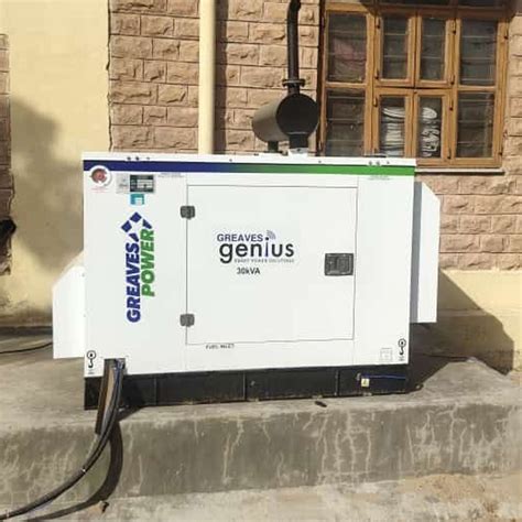 30 Kva Greaves Power Diesel Generator Cpcb Iv At Rs 600000 Greaves