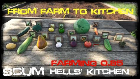 Scum Farming The Optimal Crop Planting Guide For Cooking Youtube