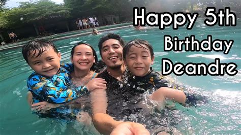 Cascade Nature Park Celebrating Birthday Deandre Compostela Cebu